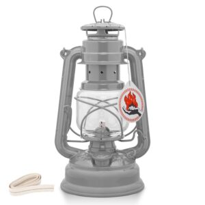 Feuerhand Hurricane Lantern 276 Zinc-Plated (empty)