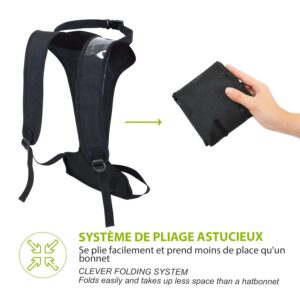 Alternative view of WANTALIS — Porte-snowboard universel noir adulte