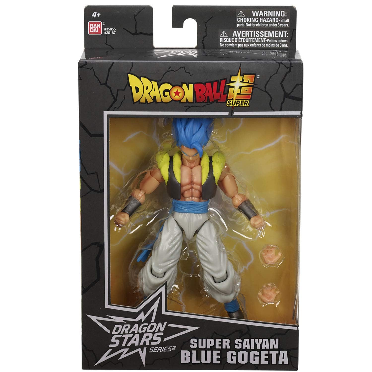 BANDAI Dragon Stars — Figurine articulée Super Saiyan Blue Gogeta – Image 4