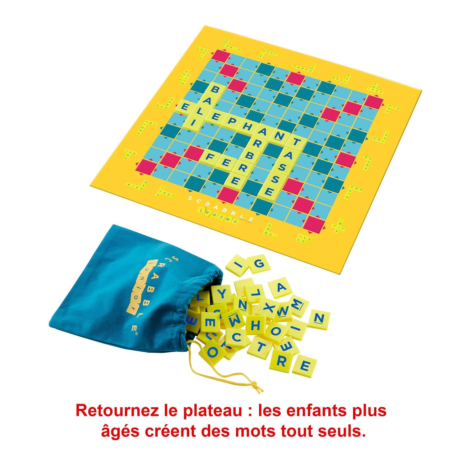 MATTEL GAMES Scrabble Junior — Jeu de Société dès 6 ans – Image 5