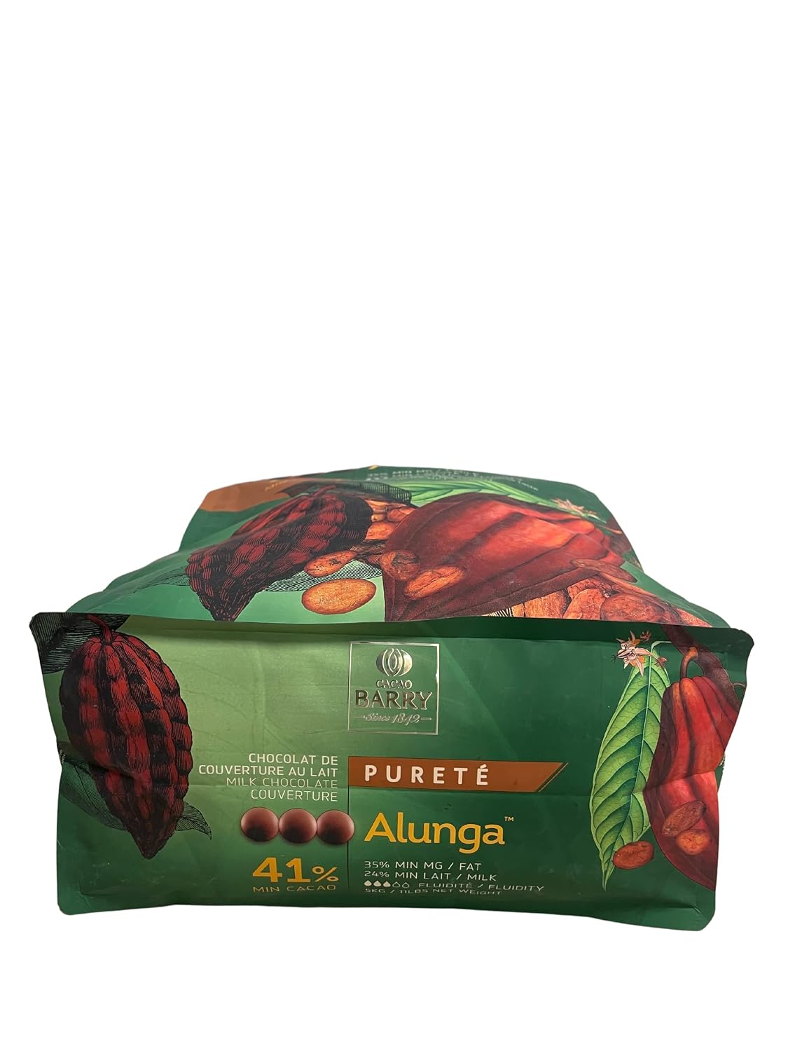 LE PETIT MITRON — Chocolat au lait ALUNGA 41% 5 kg – Image 4