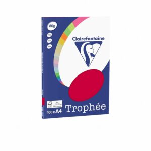 Clairefontaine Trophée Lot de 100 Mini Feuilles de Papier A4, 21 x 29,7 cm