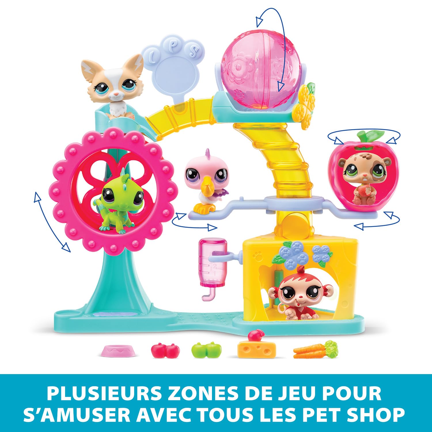 LITTLEST PET SHOP Fun Factory — Coffret de Jeu avec 2 Animaux – Image 2