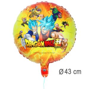 Alternative view of DRAGON BALL Z — Ballon aluminium rond 43 cm jaune