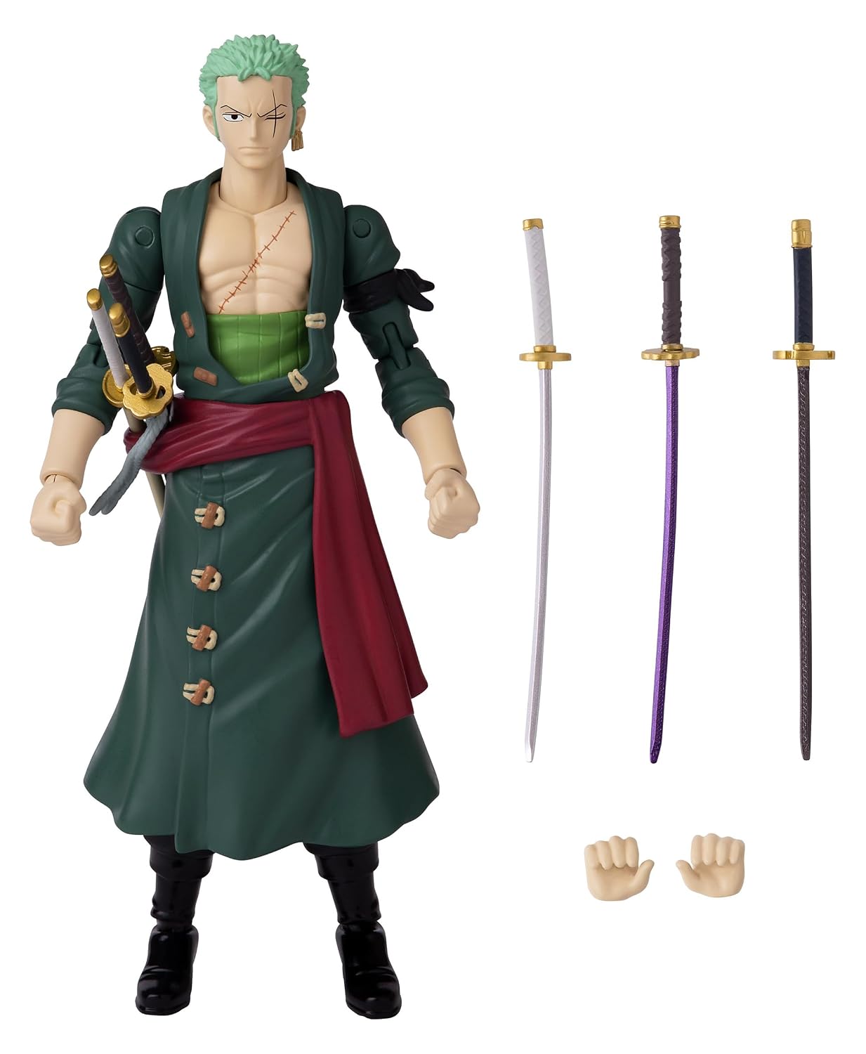 BANDAI Anime Heroes — Figurine Roronoa Zoro 17 cm – Image 5