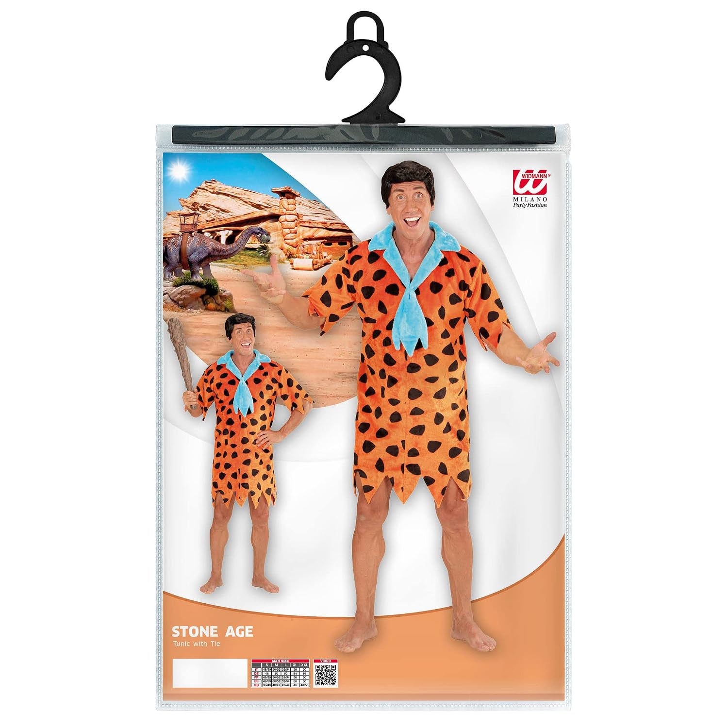 W WIDMANN MILANO Party Fashion — Costume homme âge de pierre – Image 4
