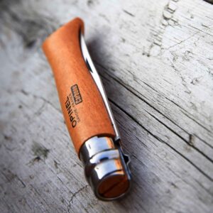 Alternative view of OPINEL N°12 — Couteau acier carbone XC90 lame 12 cm