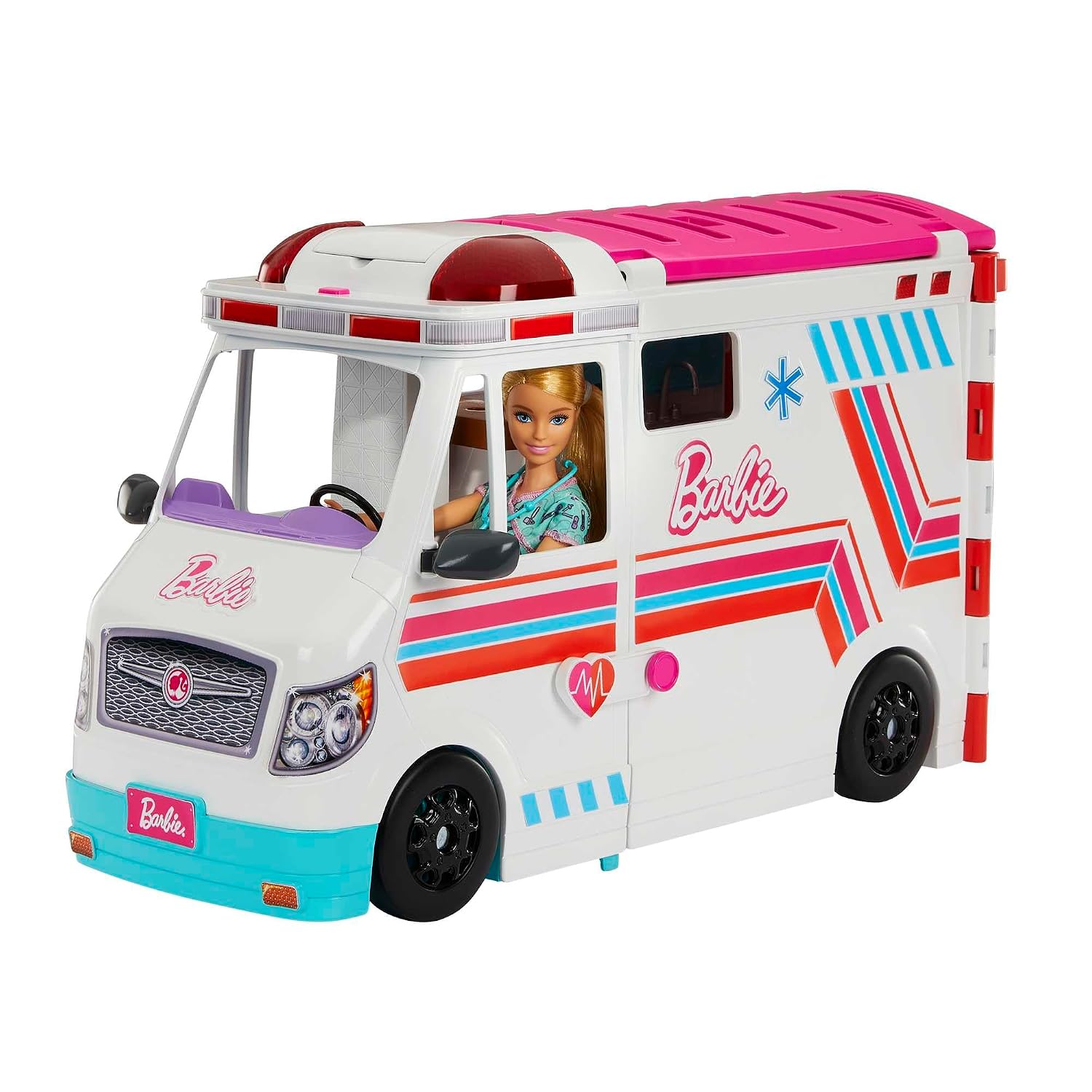 BARBIE — Coffret Véhicule Médical 2-en-1 avec 20 Accessoires – Image 3