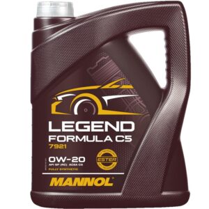 MANNOL Huile moteur Legend Formula C5 0W-20 Huile ACEA C5 API SP-RC 5 L