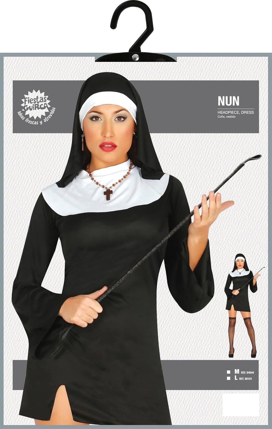 FIESTAS GUIRCA — Déguisement de Nonne femme T42-44 – Image 7