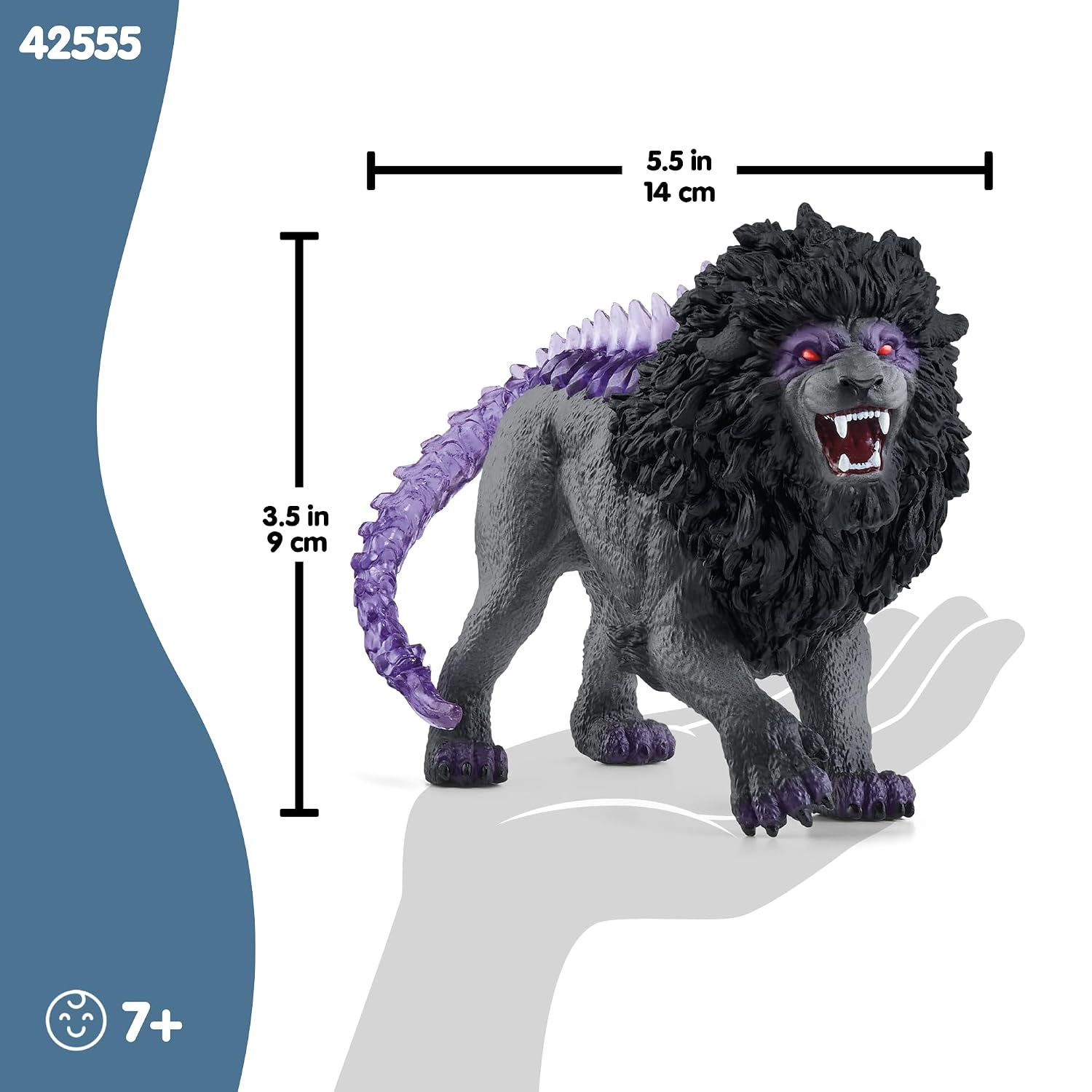 SCHLEICH Eldrador — Figurine Lion de l'Ombre – Image 5