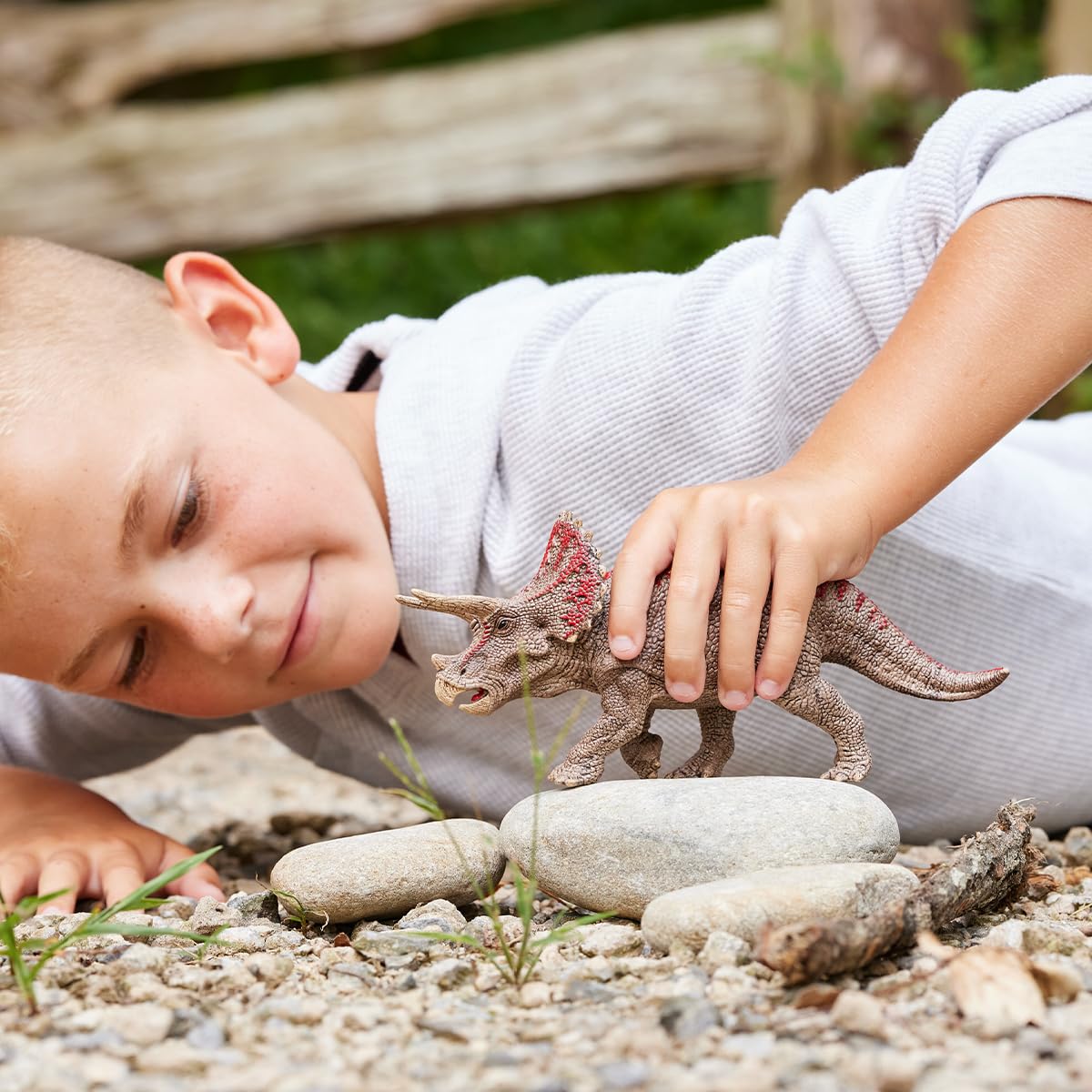 SCHLEICH Dinosaurs 15000 — Figurine Tricératops réaliste – Image 3