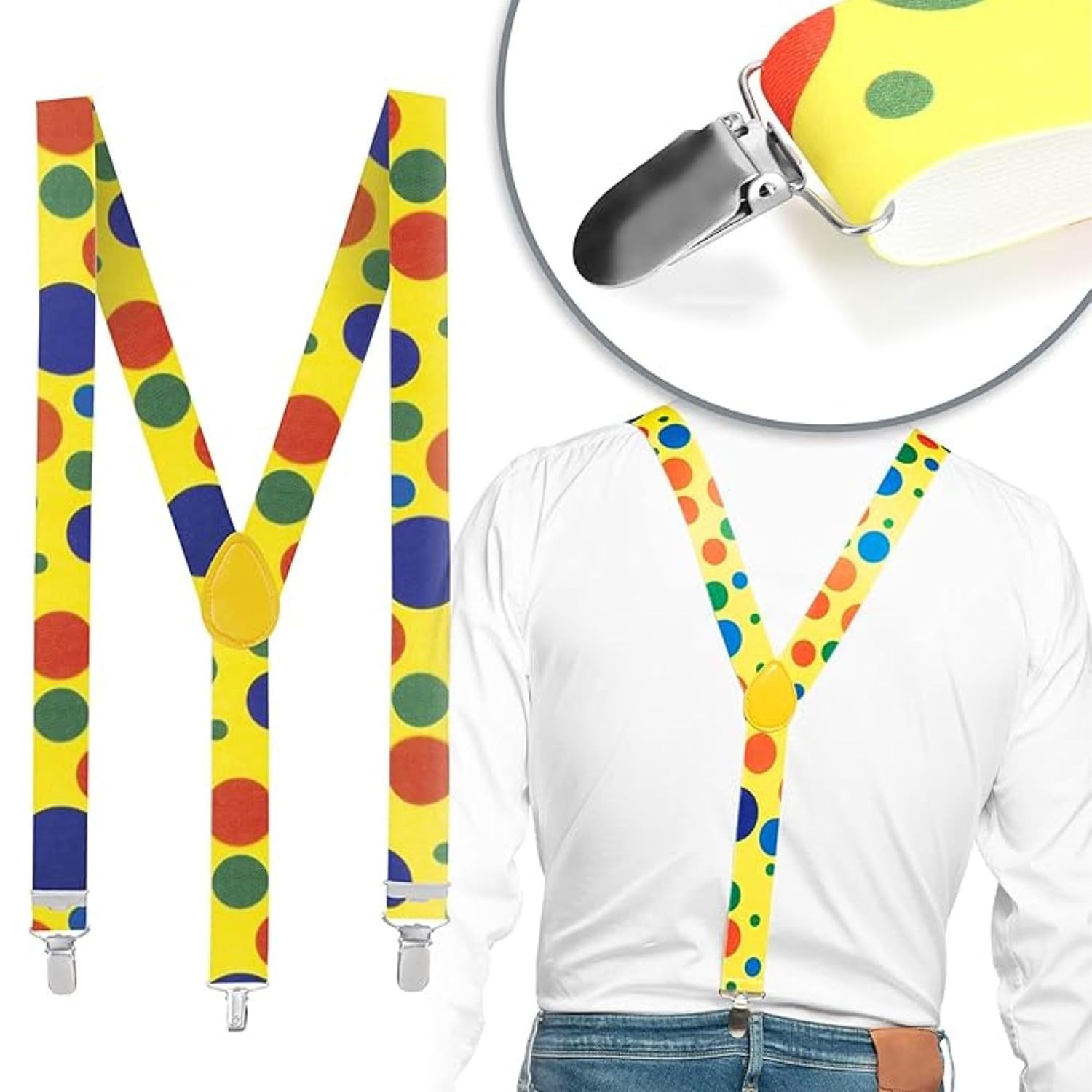 P'TIT CLOWN — Set d’Accessoires de Déguisement Clown Adulte – Image 4