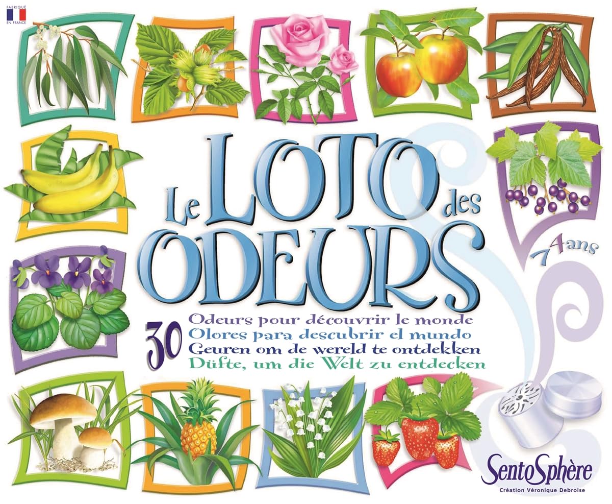 SENTOSPHÈRE — Jeu sensoriel Le Loto des Odeurs 30 odeurs – Image 3