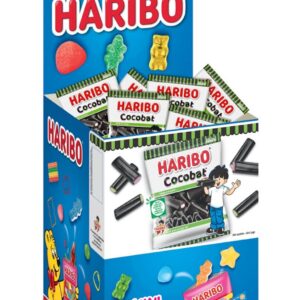 HARIBO Cocobat — Bonbons réglisse mini sachets 30 x 40 g