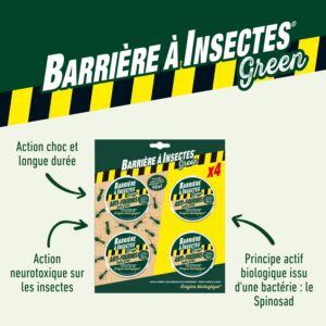 Alternative view of BARRIERE A INSECTES GREEN — Boîte appât anti-fourmis x4