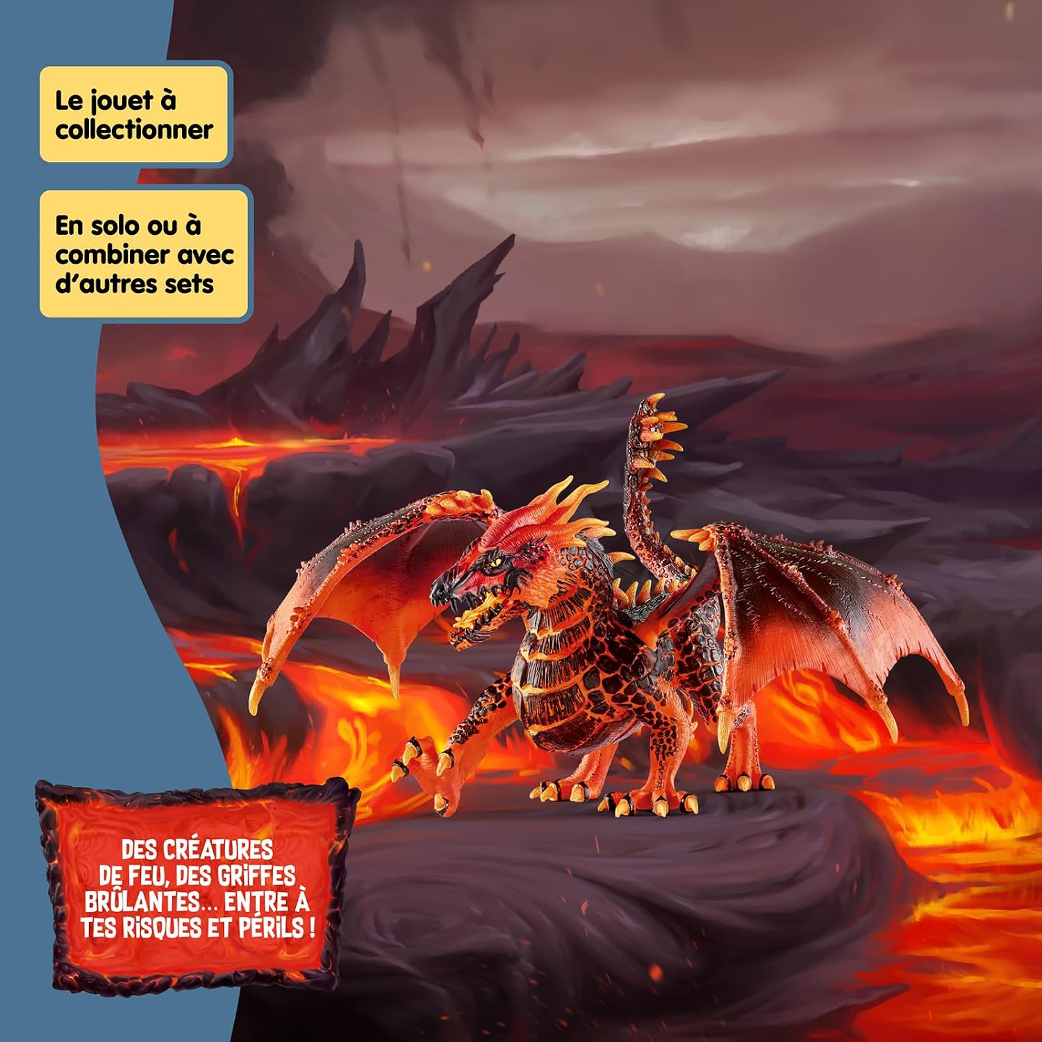 SCHLEICH ELDRADOR Creatures — Figurine Dragon de Lave – Image 7