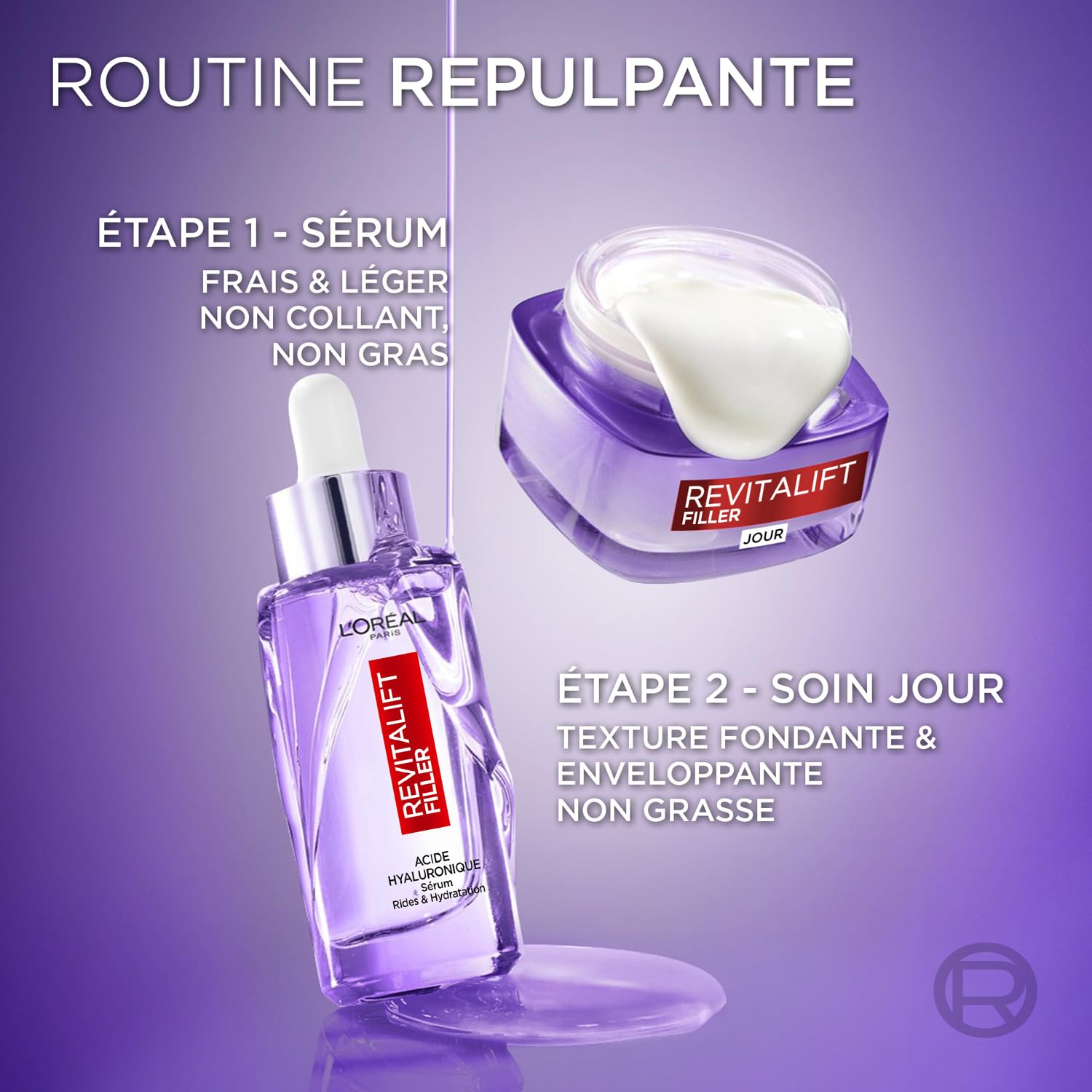 L'ORÉAL PARIS Revitalift Filler — Coffret soin anti-âge 2 produits – Image 4