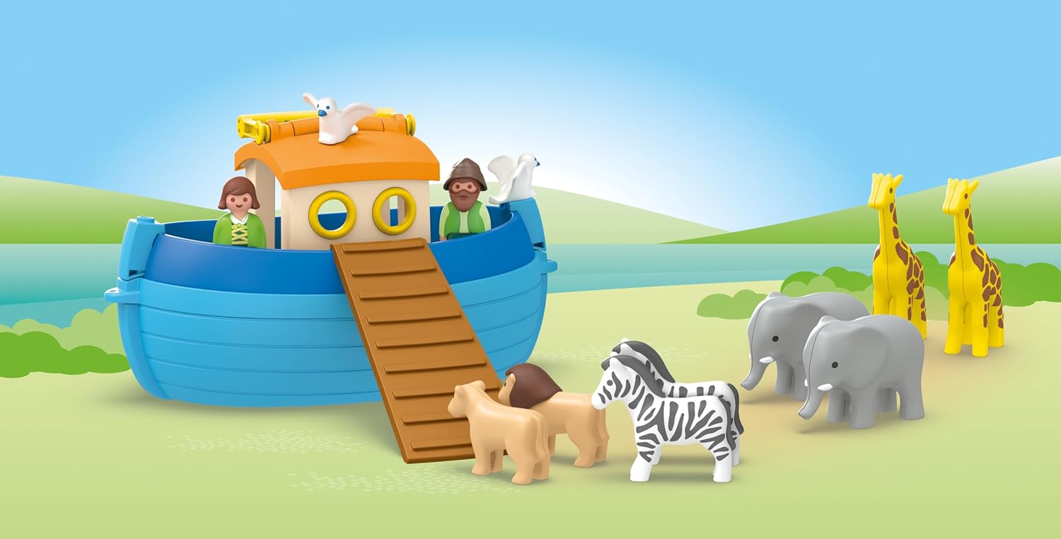 PLAYMOBIL Junior 71681 — Arche de Noé transportable – Image 3