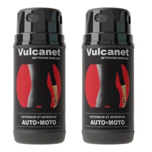 Vulcanet Lingettes Nettoyage Auto Moto + Microfibre (set de 2 boites + 2 microfibres) (1)