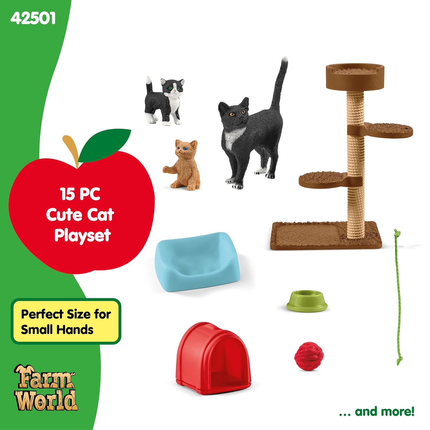 SCHLEICH — Playset Divertissement pour Chats Mignons – Image 5