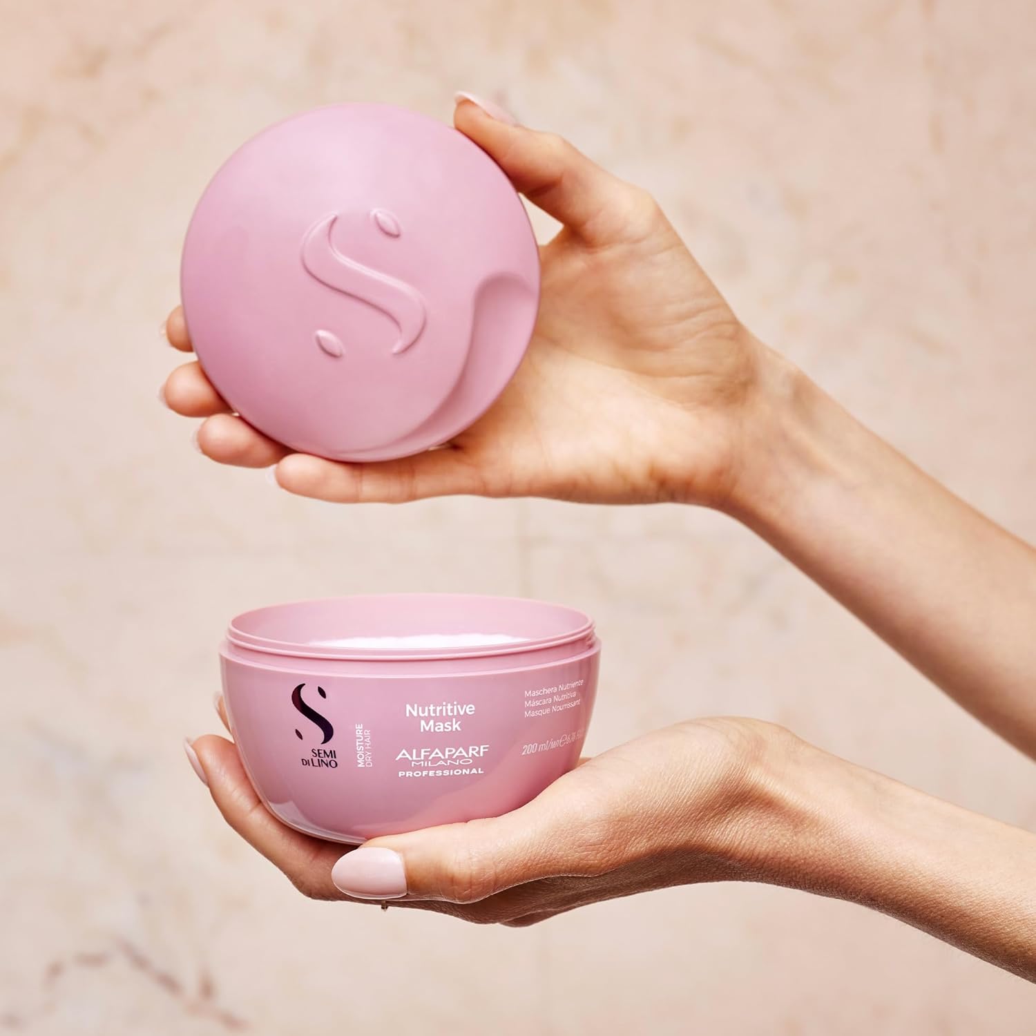 ALFAPARF MILANO Semi Di Lino — masque nourrissant 200 ml – Image 3