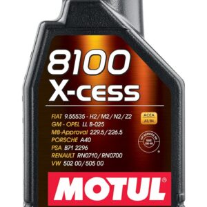 MOTUL Huile moteur 8100 5W-40 Huile ACEA A3/B4 API SN API CF X-CESS 1 L, undefined