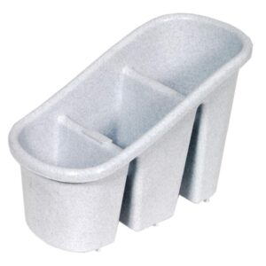 Curver Egouttoir - Sèche Couverts pour Evier de Cuisine - 11x22x14 cm - Gris