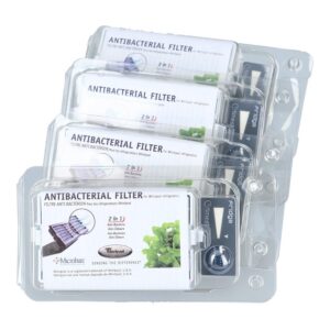 Whirlpool | Lot de 4 - Microban ANT001, ANT-001, ANTF-MIC, 481248048172 - Filtre antibactérien pour réfrigérateur - Traitement de l'air