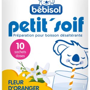 BÉBISOL Petit'Soif — 10 sachets doses fleur d'oranger