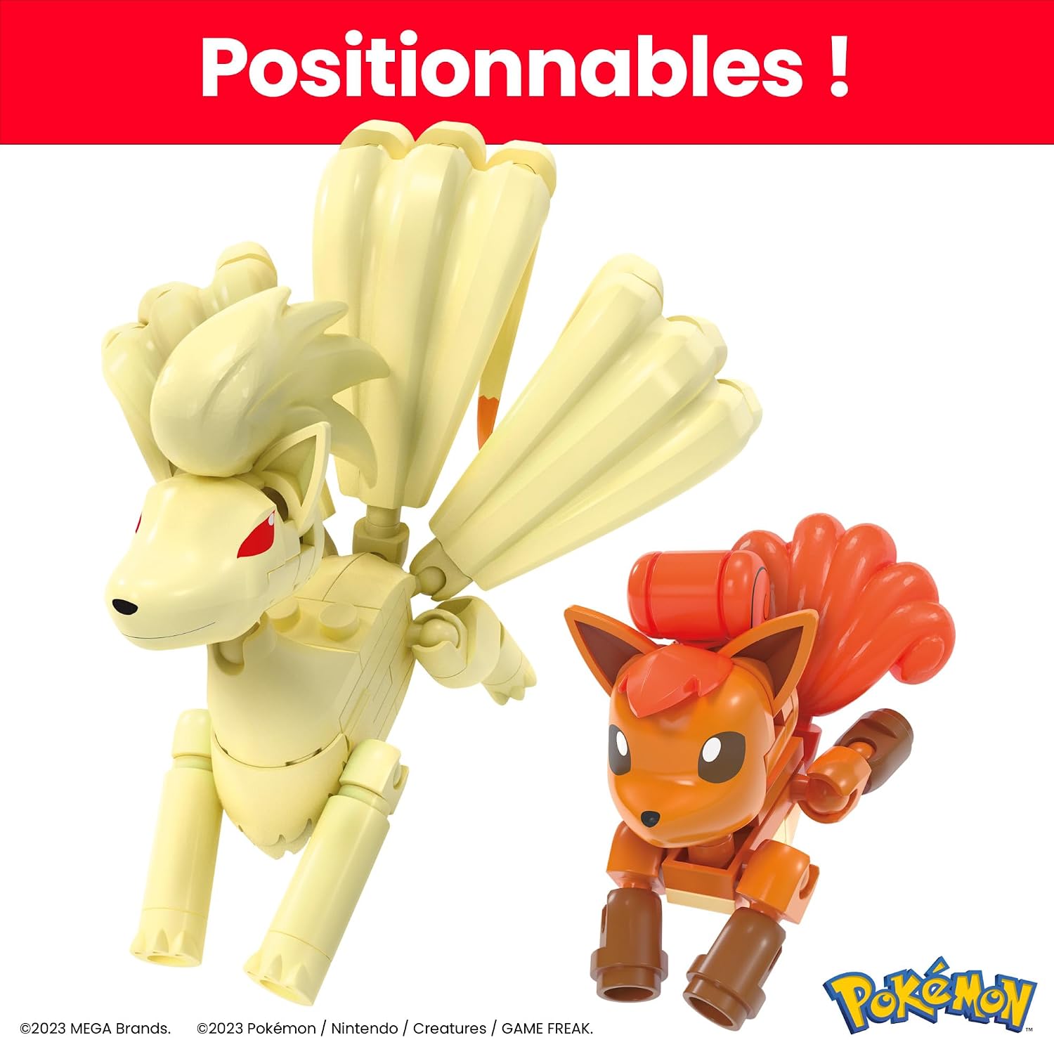 MEGA Pokémon — Coffret Construction Goupix et Feunard 145 pièces – Image 4