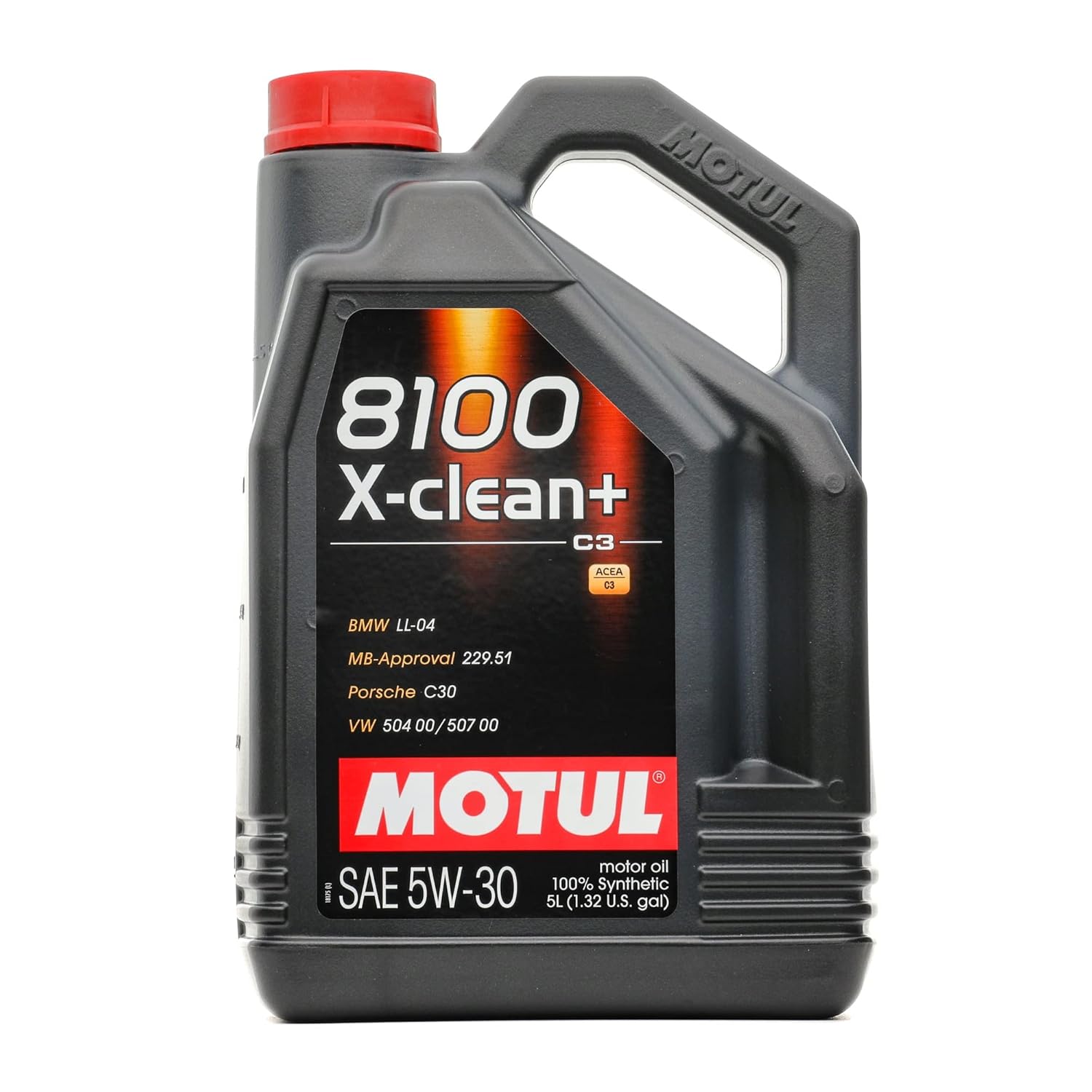 MOTUL Huile moteur 8100 5W-30 Huile ACEA C3 X-CLEAN+ 5 L
