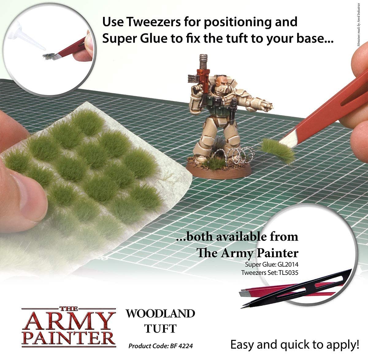 Battlefields XP: Woodland Tuft by Army Painter – Image 2