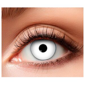 Boland - Lentilles de contact colorées sans correction, 2 lentilles hebdomadaires, Carnaval, Fête à thème, Halloween