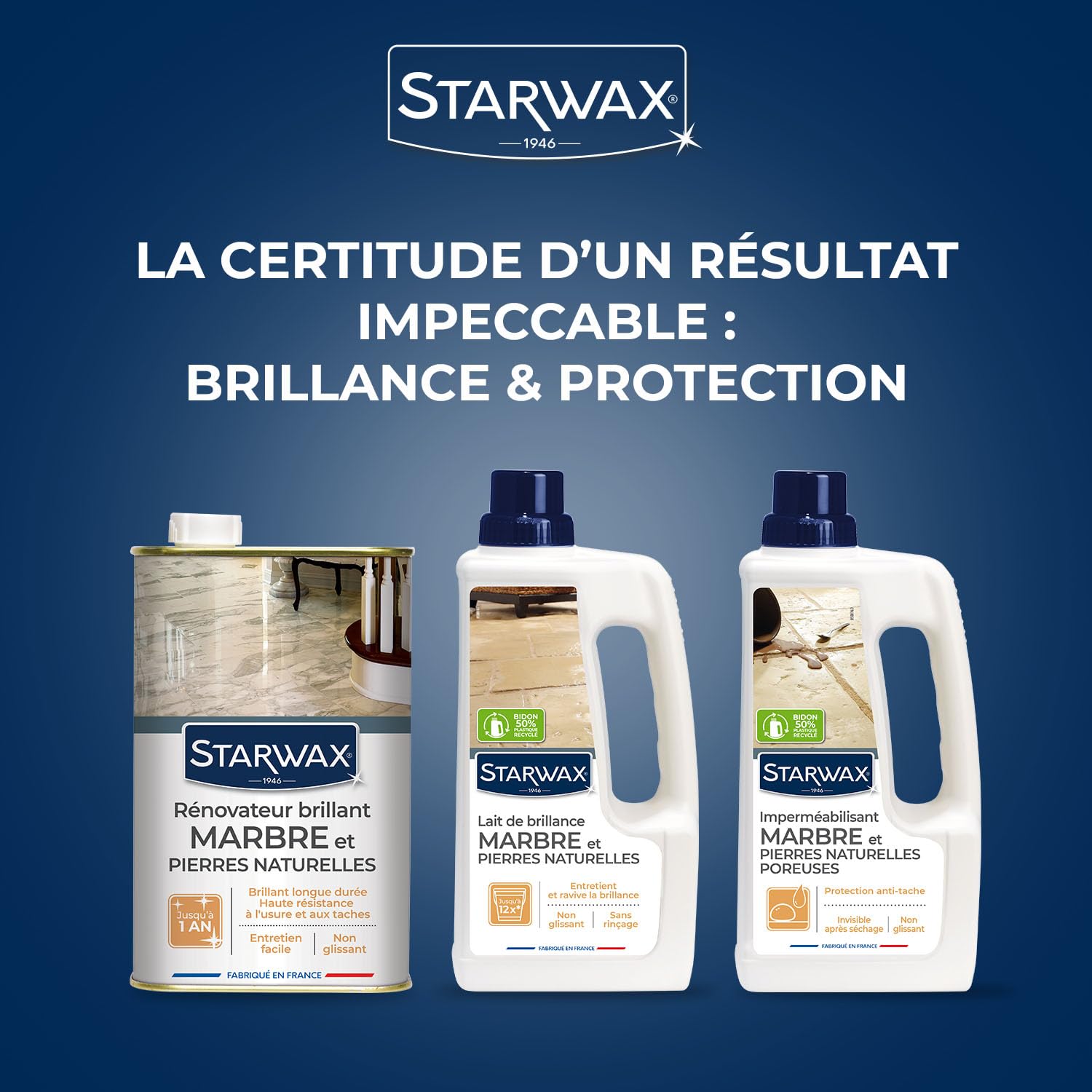 STARWAX — Imperméabilisant Invisible Marbre et Pierres 1L – Image 4