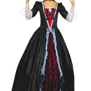 P'tit Clown - Déguisement Vampiresse - Adulte - Halloween Costume Femme - Parfait pour Fêtes Costumées