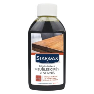 STARWAX Régénérateur pour Mobilier Intérieur Bois Fruitiers - 250 ml - Idéal pour Nettoyer et Redonner de l'éclat -Élimine Taches et Estompe les éraflures Superficielles