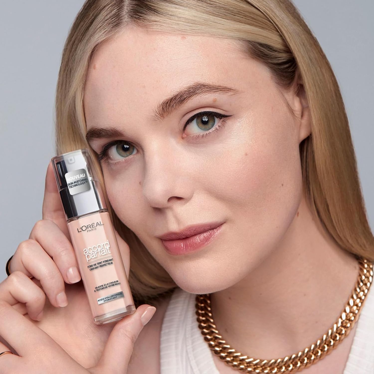 L'ORÉAL PARIS Accord Parfait — Fond de teint fluide Ivoire 30 ml – Image 6