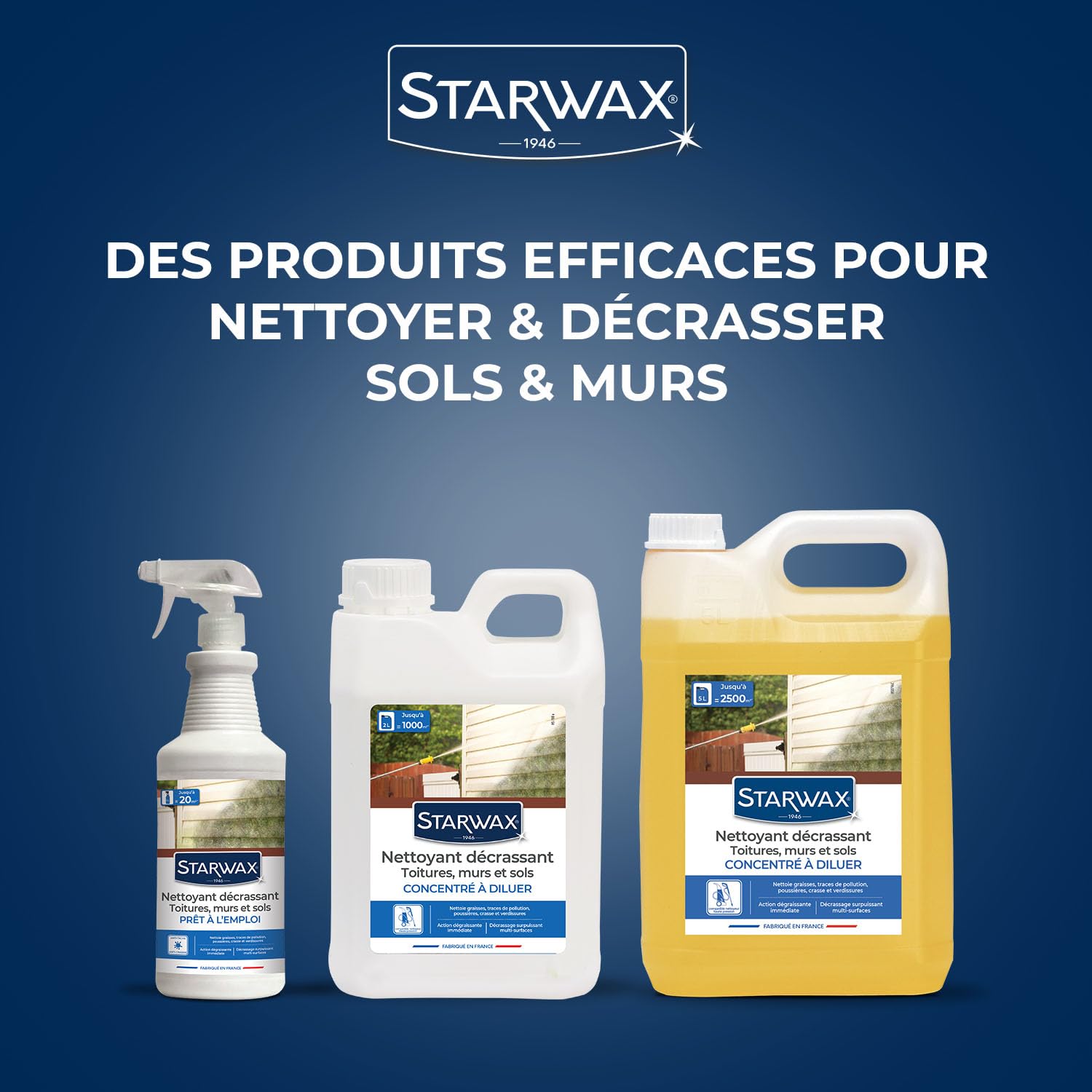 STARWAX — Nettoyant toitures, murs et sols concentré 5L – Image 4
