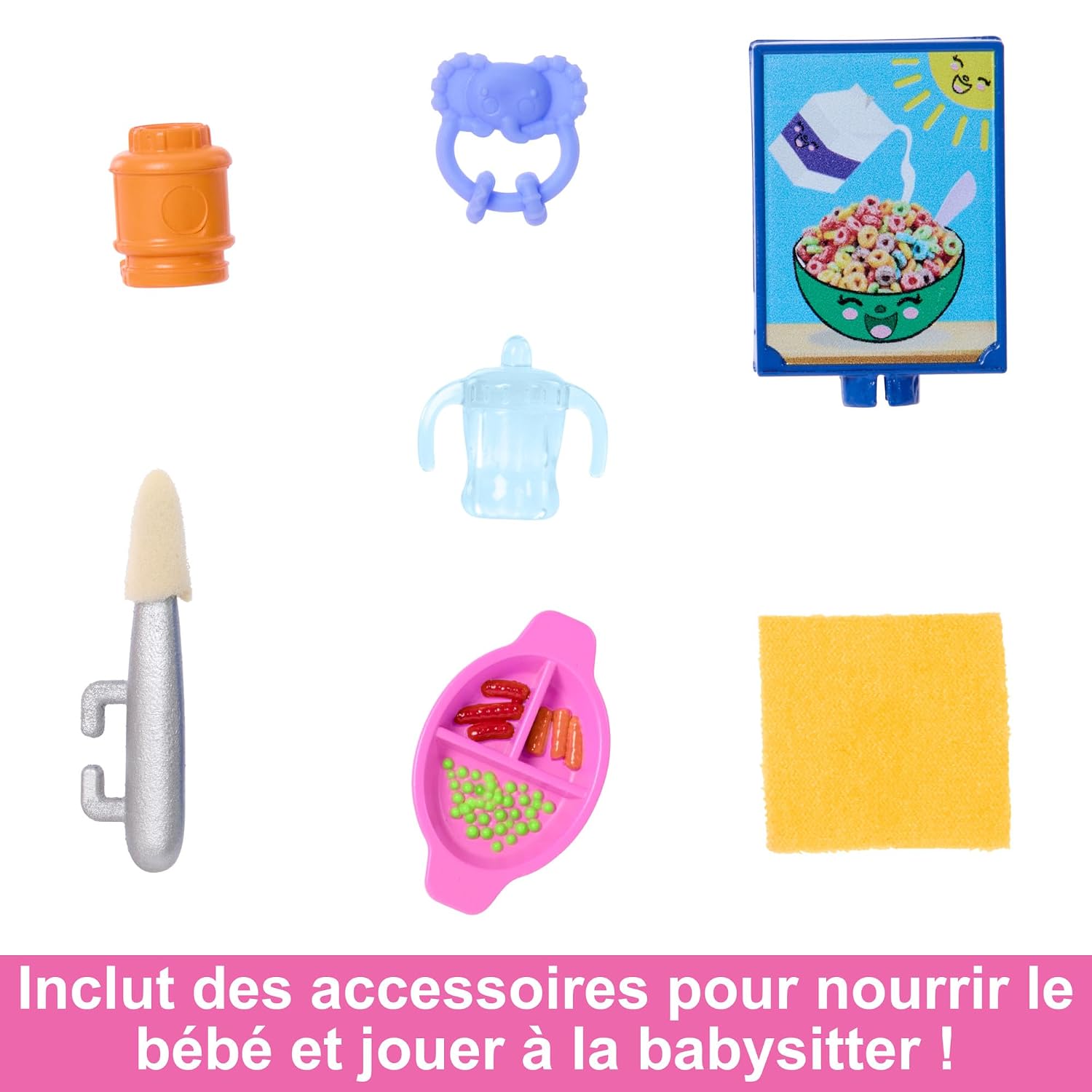 BARBIE Skipper — Coffret baby-sitting heure du repas – Image 4