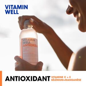 Alternative view of Vitamin Well - Boissons enrichies en vitamines et en minéraux goût pêche, 12x500ml (Antioxidant)