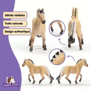 Alternative view of SCHLEICH Horse Club — Figurine Jument Fjord Noir