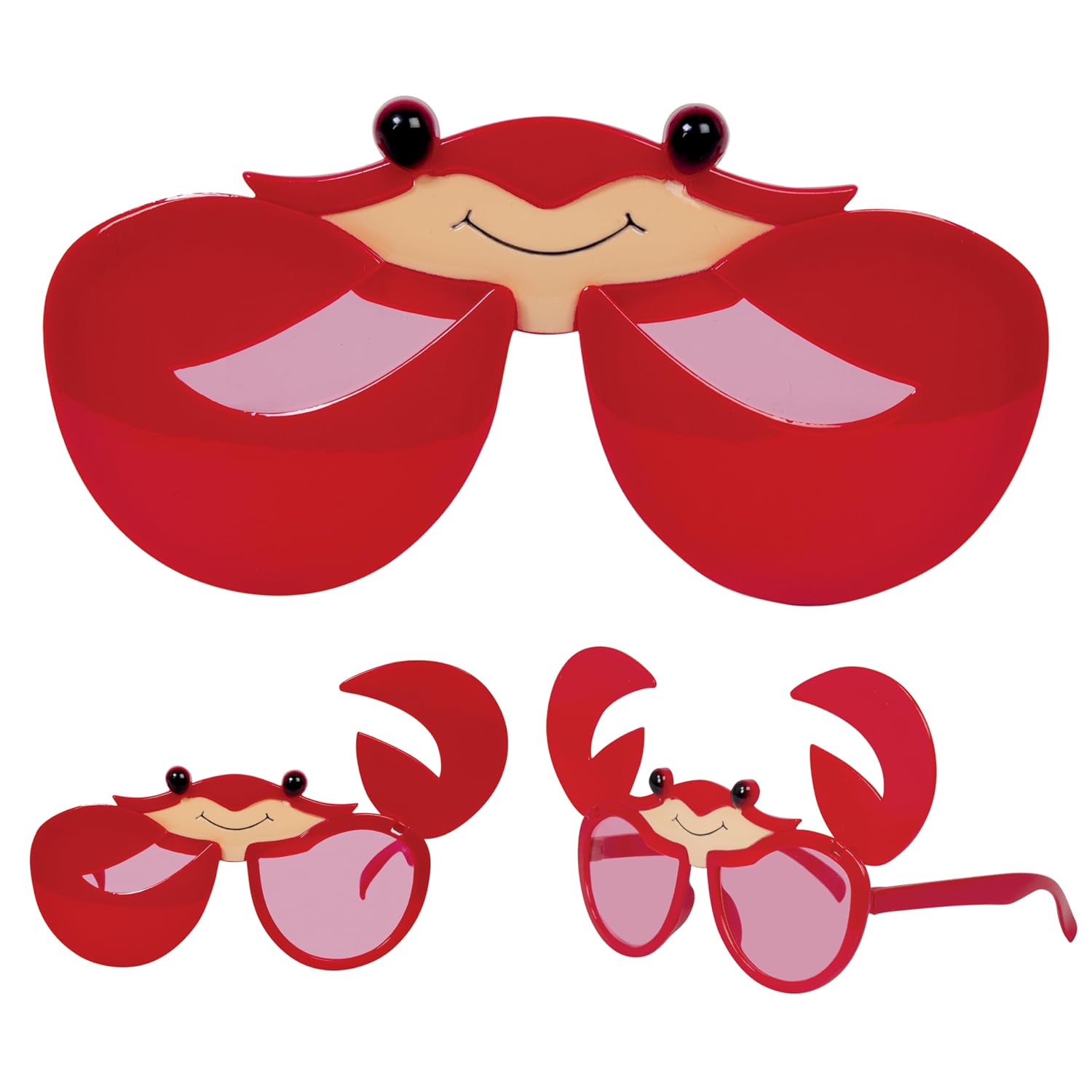 P'TIT CLOWN — Lunettes fantaisie crabe adulte – Image 3