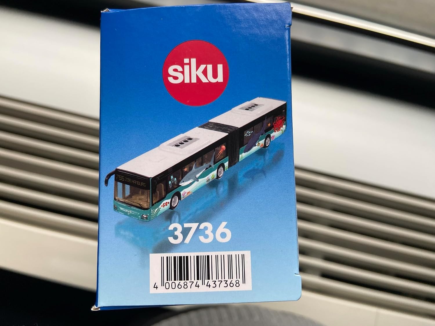 SIKU 3736 — Bus articulé MAN 1:50 turquoise – Image 5