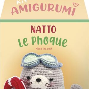 Kit Amigurumi Phoque crochet