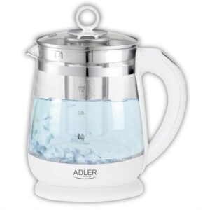 Adler AD 1299 Bouilloire 1,51L, Blanc