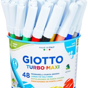Giotto Turbo Maxi - Pot 48 feutres