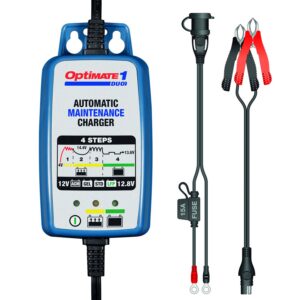 Alternative view of TECMATE OptiMate 1 DUO — Chargeur batterie 12V/12,8V