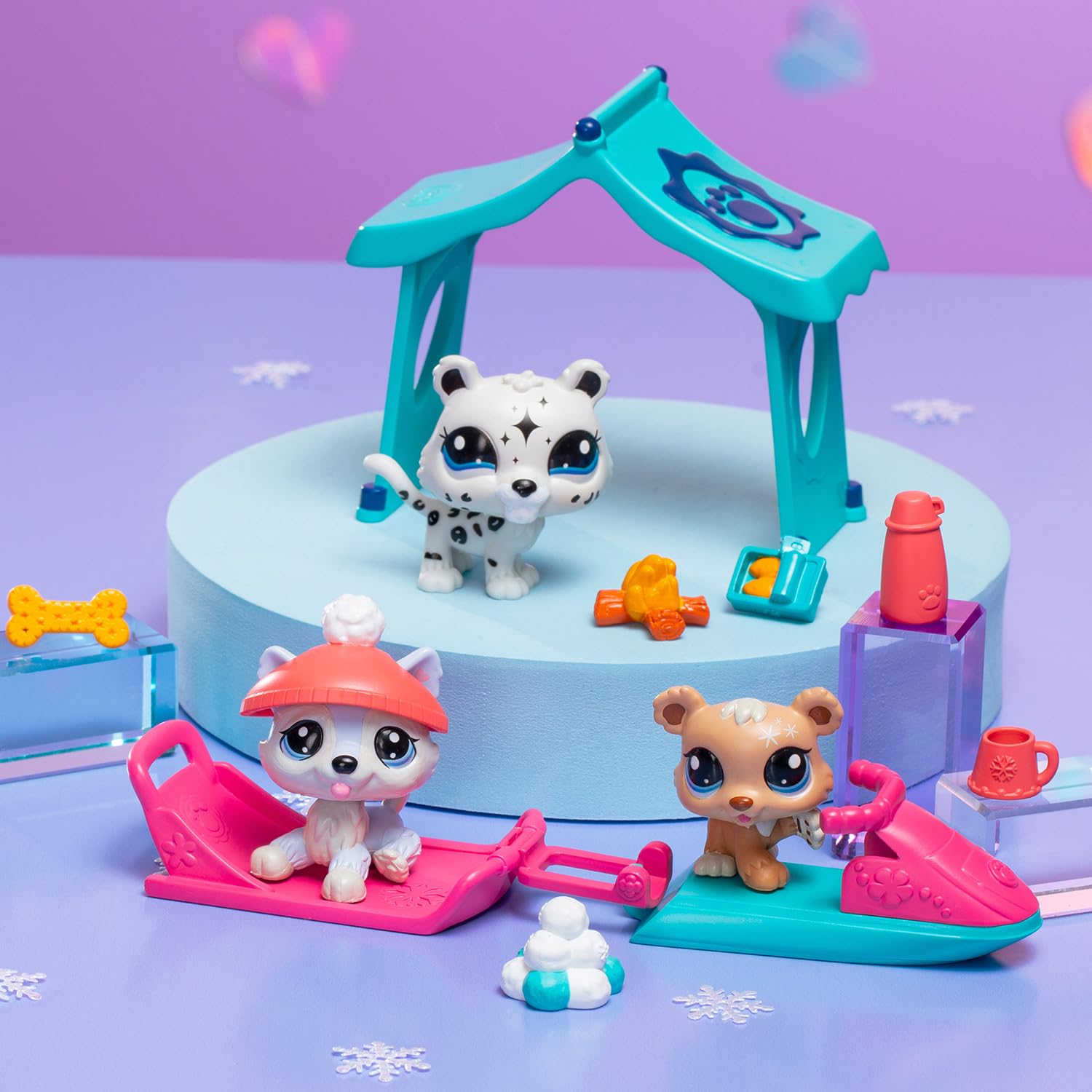 LITTLEST PET SHOP — Coffret Jour de Neige 3 Animaux – Image 4