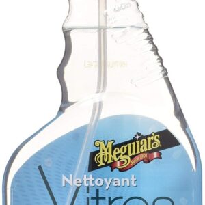 Meguiar's G8216F Nettoyant Vitres Voiture, Nettoyeur pare-brise Clarté Parfaite - 473 ml